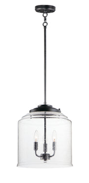Maxim - 12273CDBK - Three Light Pendant - Acadia - Black