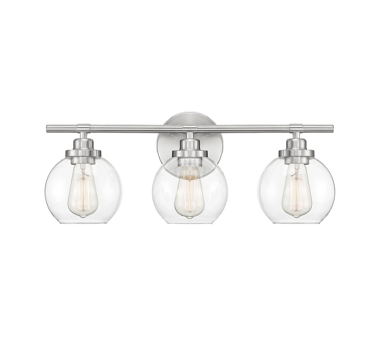 Savoy House - 8-4050-3-SN - Three Light Bath Bar - Carson - Satin Nickel