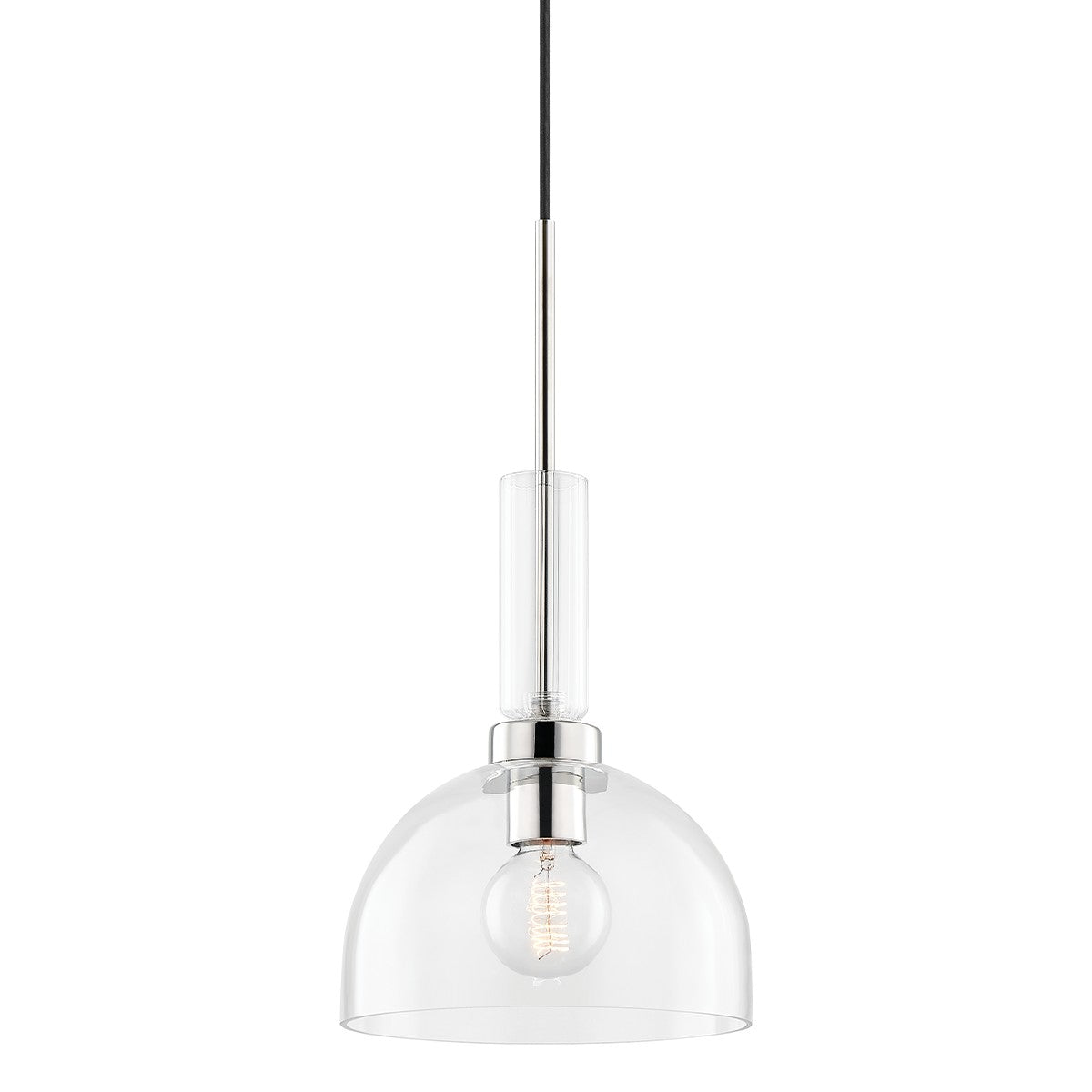 Mitzi - H384701-PN - One Light Pendant - Tabitha - Polished Nickel