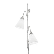 Mitzi - HL356102-PN - Two Light Wall Sconce - Mara - Polished Nickel