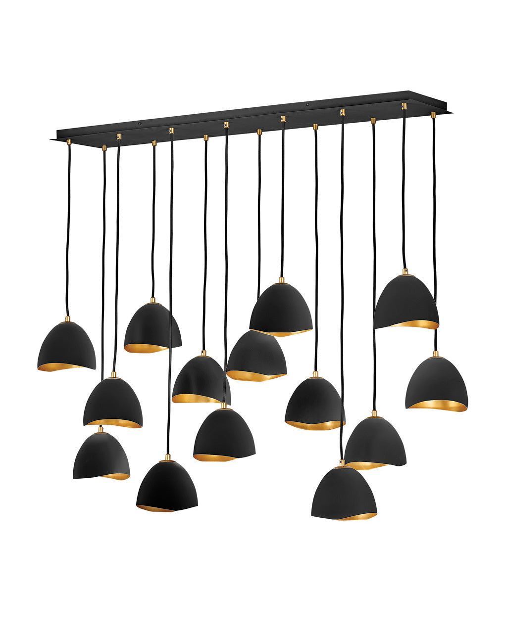 Hinkley - 35909SHB - LED Pendant - Nula - Shell Black