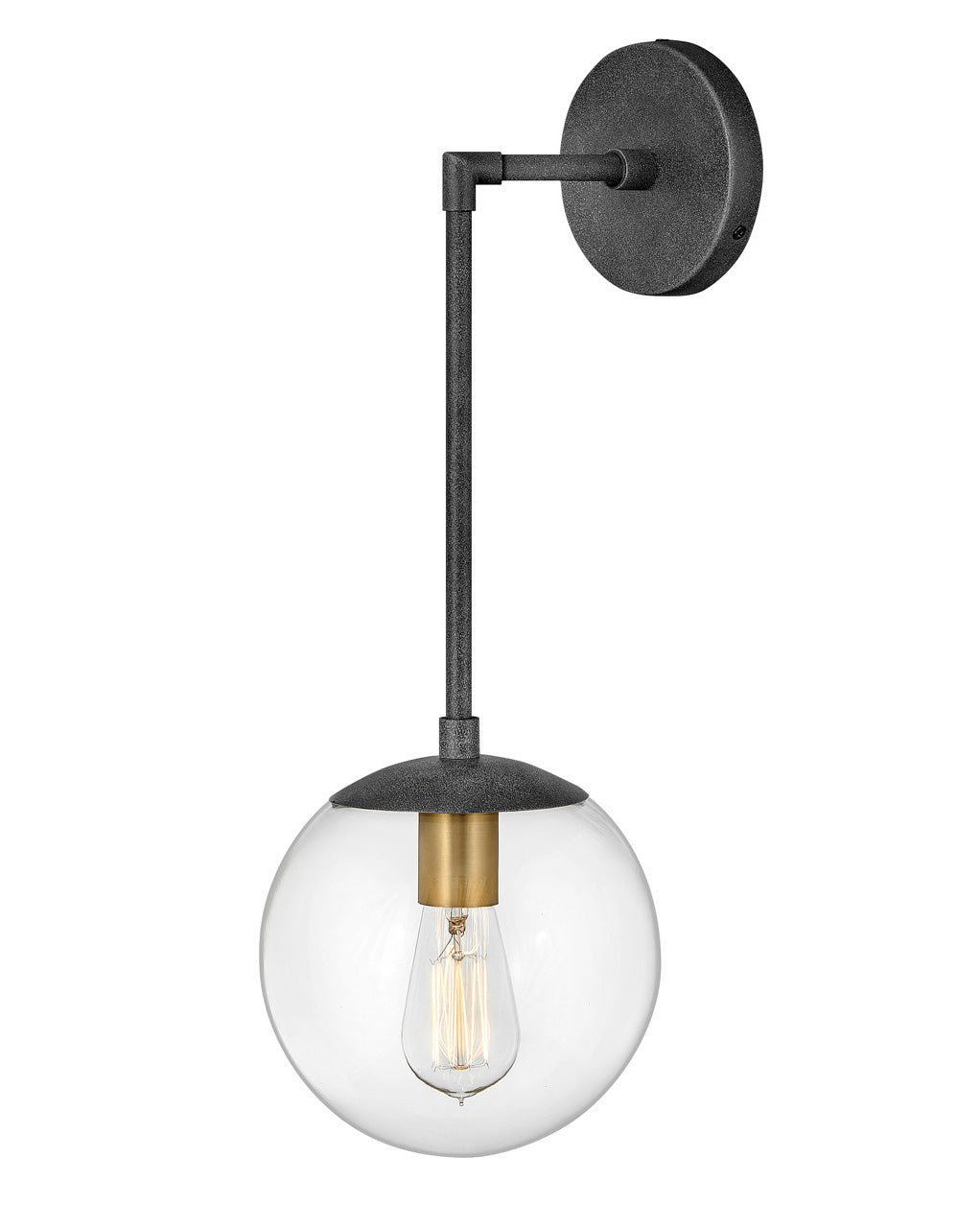 Hinkley - 3742DZ - LED Wall Sconce - Warby - Aged Zinc