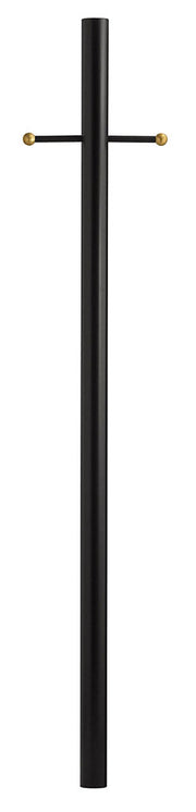 Hinkley - 6667TK - 7' Direct Burial Post with Accessories - 7ft Post - Textured Black