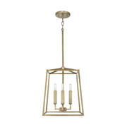 Capital Lighting - 537641AD - Four Light Foyer Pendant - Thea - Aged Brass