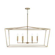 Capital Lighting - 837661AD - Six Light Island Pendant - Thea - Aged Brass