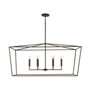 Capital Lighting - 837661OR - Six Light Island Pendant - Thea - Oil Rubbed Bronze