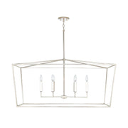 Capital Lighting - 837661PN - Six Light Island Pendant - Thea - Polished Nickel