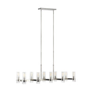 Visual Comfort Studio - CC13810PN - Ten Light Chandelier - Geneva - Polished Nickel