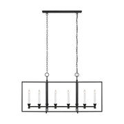 Visual Comfort Studio - CC1406AI - Six Light Chandelier - Keystone - Aged Iron