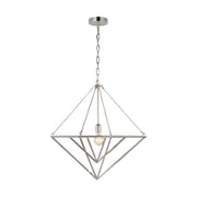 Visual Comfort Studio - CP1141PN - One Light Pendant - Carat - Polished Nickel