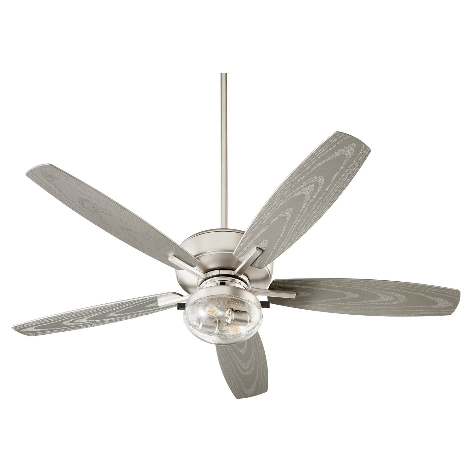 Quorum - 170525-65 - 52"Patio Fan - Breeze - Satin Nickel