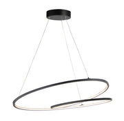 ET2 - E21327-BK - LED Pendant - Cycle - Black