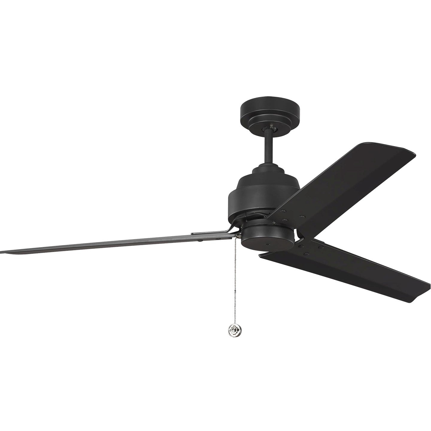Visual Comfort Fan - 3AR54MBK - 54"Ceiling Fan - Arcade - Midnight Black