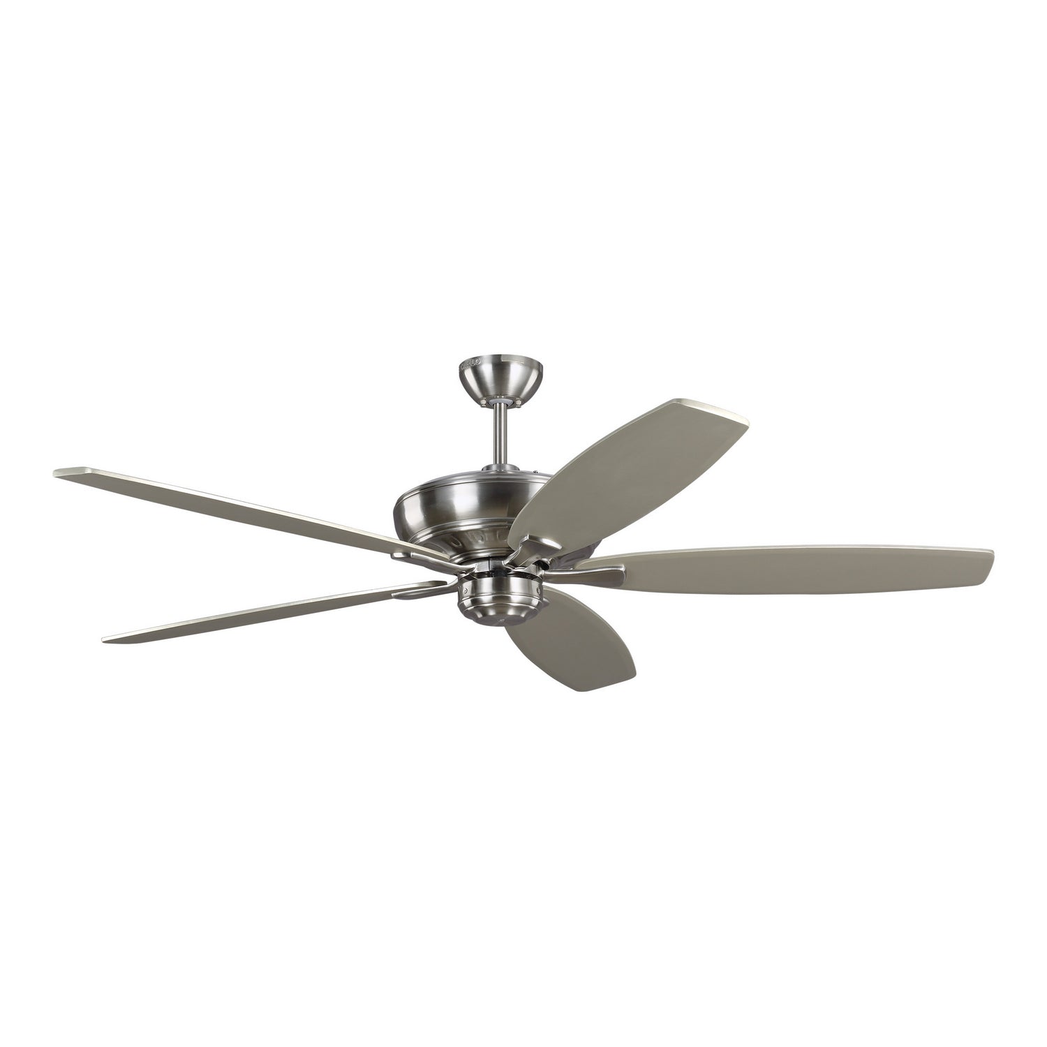 Generation Lighting - 5DVR60BS - 60"Ceiling Fan - Dover - Brushed Steel