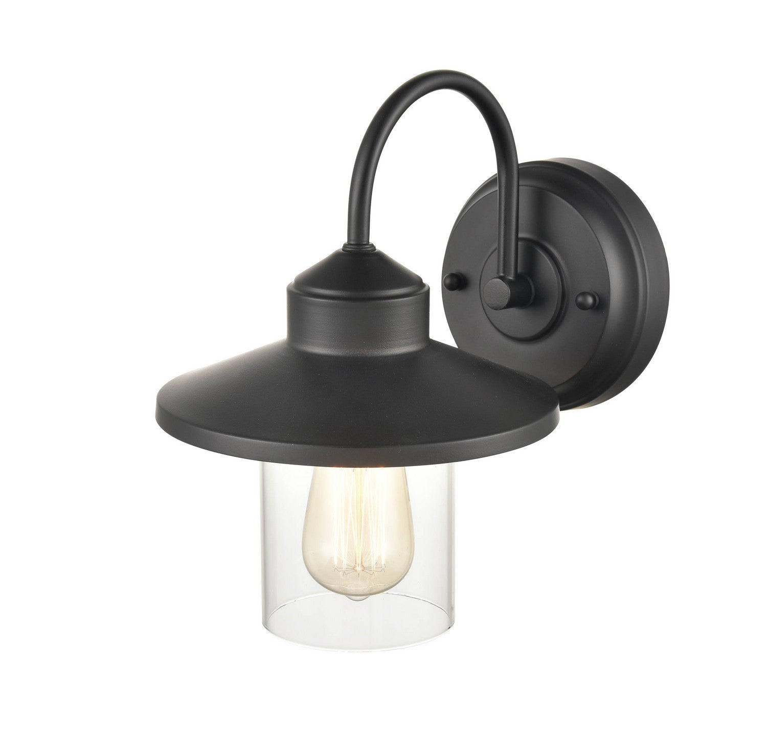 Millennium - 2941-PBK - One Light Outdoor Wall Bracket - Powder Coated Black