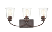 Millennium - 3603-RBZ - Three Light Vanity - Forsyth - Rubbed Bronze
