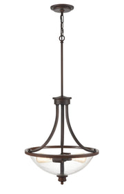 Millennium - 3632-RBZ - Two Light Pendant - Forsyth - Rubbed Bronze