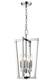 Millennium - 9124-CH - Four Light Pendant - Chrome