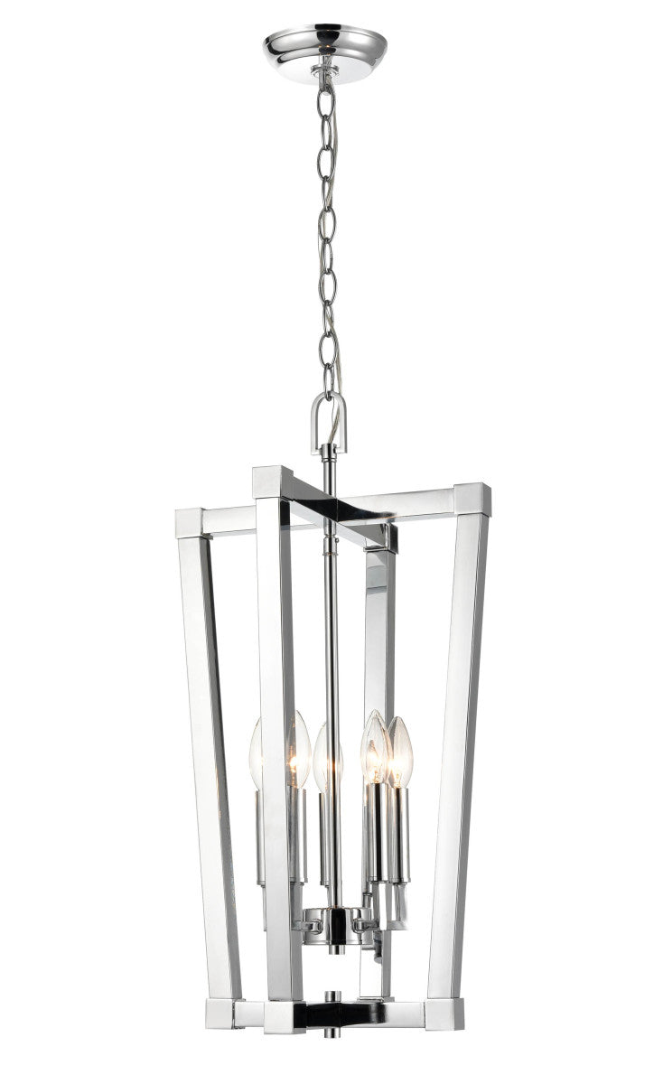 Millennium - 9125-CH - Five Light Pendant - Chrome