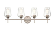 Millennium - 9704-SN - Four Light Vanity - Ashford - Satin Nickel