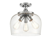 Millennium - 9713-CH - Three Light Semi-Flush Mount - Ashford - Chrome