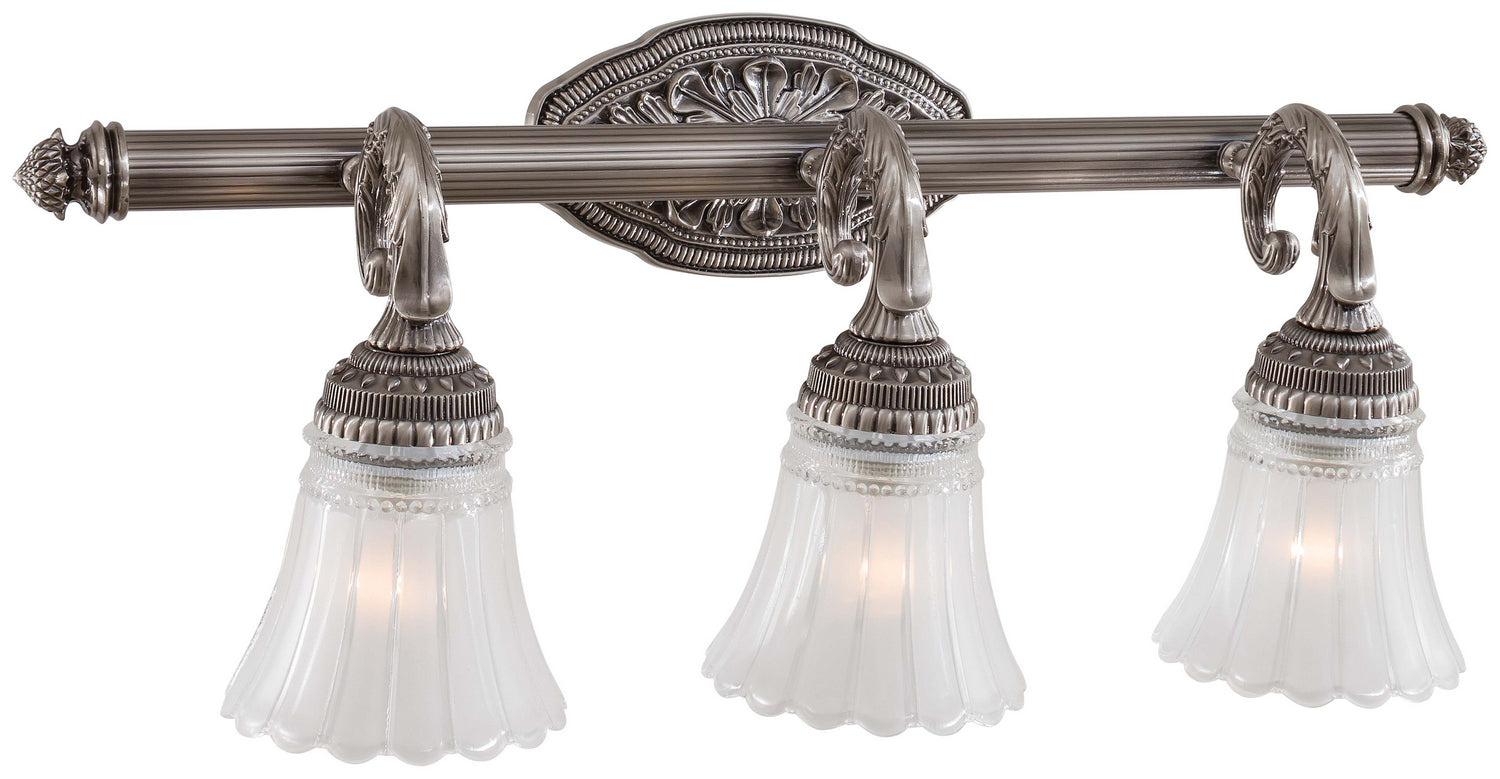 Minka-Lavery - 5763-2560-84 - Three Light Bath - Europa Bath - Brushed Nickel