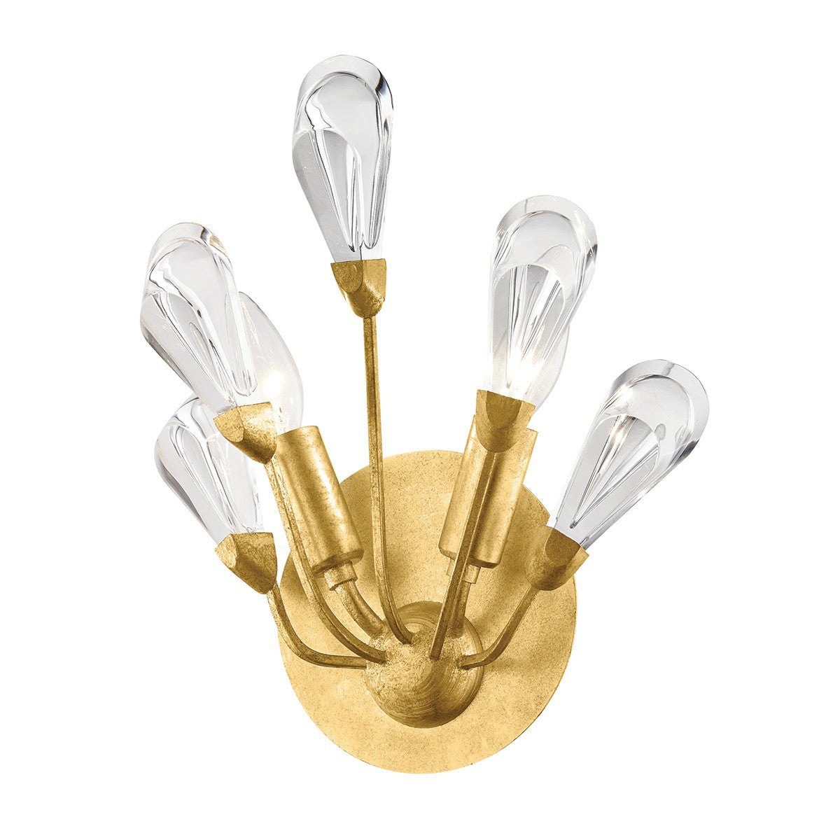 Hudson Valley - 7200-GL - Two Light Wall Sconce - Tulip - Gold Leaf