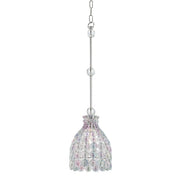 Hudson Valley - 8208-PN - One Light Pendant - Floral Park - Polished Nickel