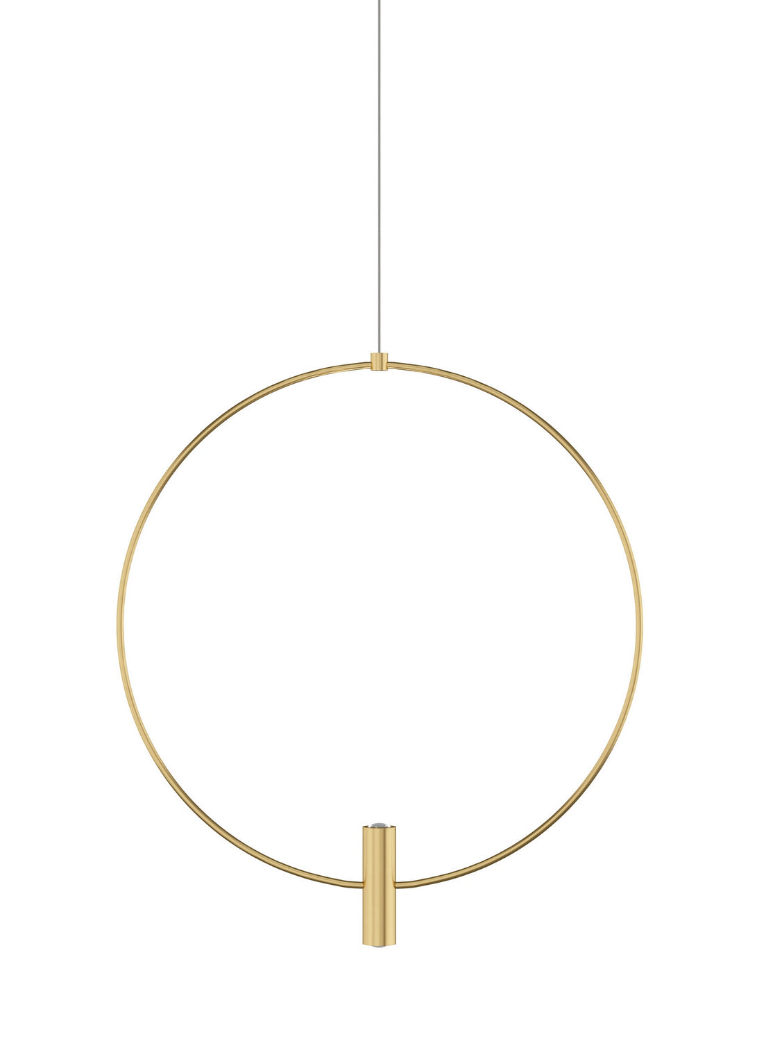 Visual Comfort Modern - 700FJLAY18NB-LED930 - LED Pendant - Layla - Natural Brass