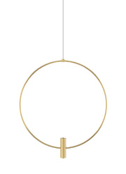 Visual Comfort Modern - 700FJLAY18NB-LED930 - LED Pendant - Layla - Natural Brass