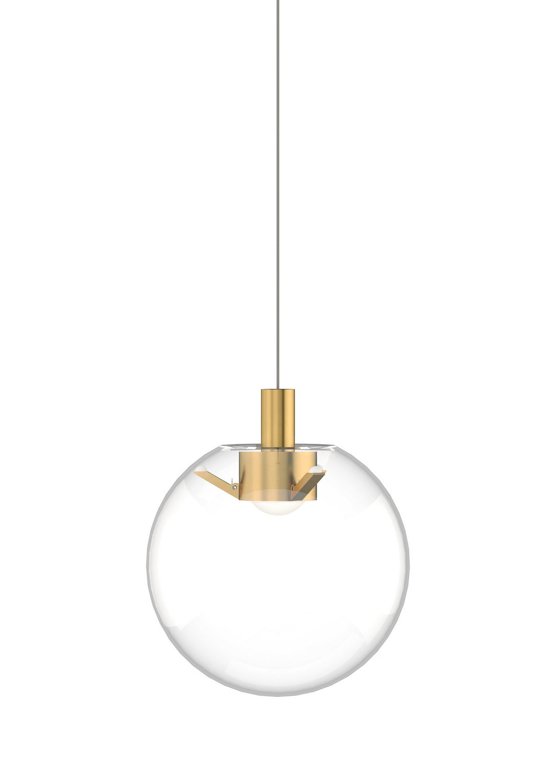 Visual Comfort Modern - 700FJPLNCNB-LED930 - LED Pendant - Palona - Natural Brass