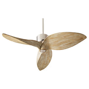 Quorum - 31523-65 - 52"Ceiling Fan - Hawkeye - Satin Nickel