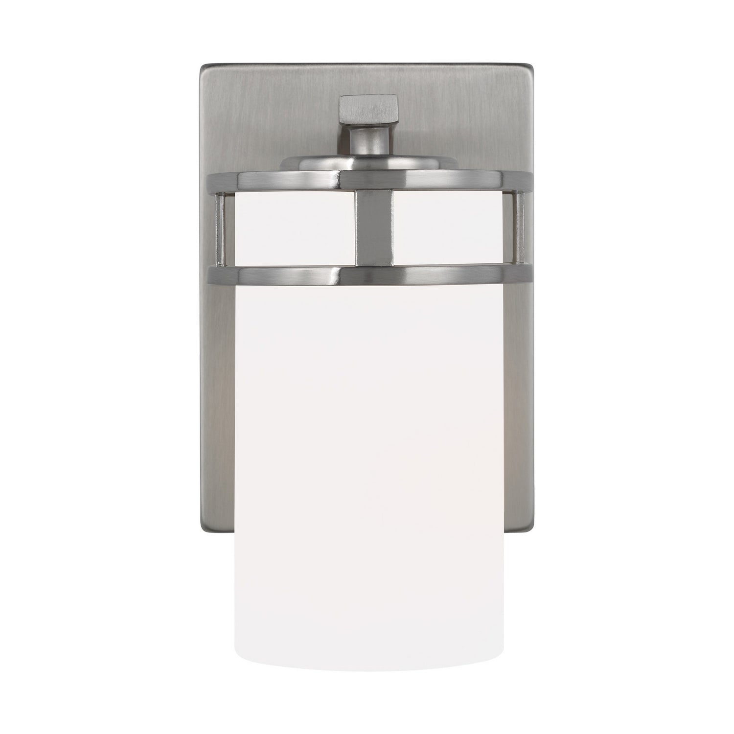 Generation Lighting - 4121601-962 - One Light Wall / Bath Sconce - Robie - Brushed Nickel