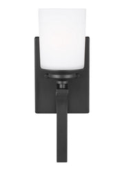 Generation Lighting - 4130701EN3-112 - One Light Wall / Bath Sconce - Kemal - Midnight Black