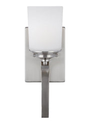 Generation Lighting - 4130701EN3-962 - One Light Wall / Bath Sconce - Kemal - Brushed Nickel