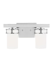 Generation Lighting - 4421602EN3-05 - Two Light Wall / Bath - Robie - Chrome