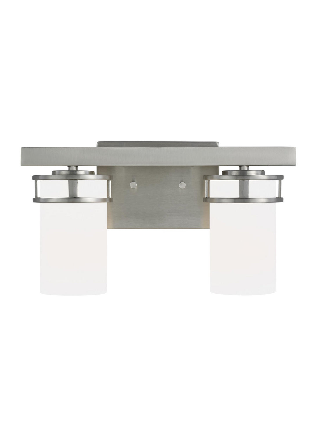 Generation Lighting - 4421602EN3-962 - Two Light Wall / Bath - Robie - Brushed Nickel