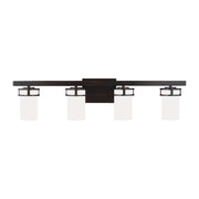 Generation Lighting - 4421604-710 - Four Light Wall / Bath - Robie - Bronze