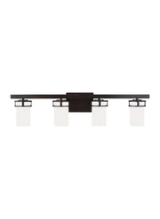 Generation Lighting - 4421604EN3-710 - Four Light Wall / Bath - Robie - Bronze