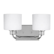 Generation Lighting - 4428802EN3-05 - Two Light Wall / Bath - Canfield - Chrome
