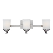 Generation Lighting - 4430703-962 - Three Light Wall / Bath - Kemal - Brushed Nickel