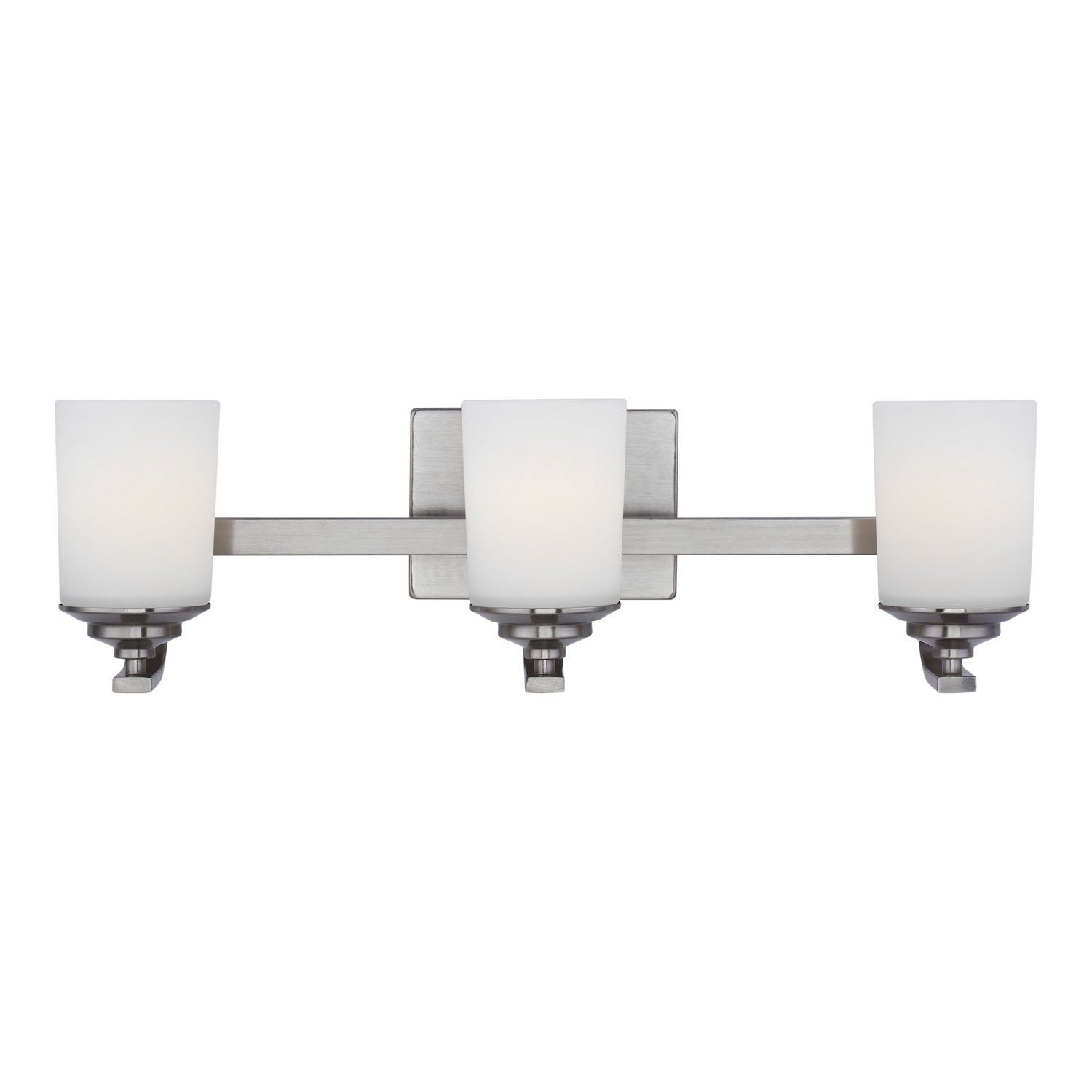 Generation Lighting - 4430703-962 - Three Light Wall / Bath - Kemal - Brushed Nickel