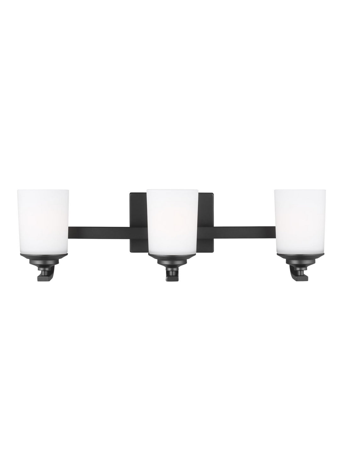 Generation Lighting - 4430703EN3-112 - Three Light Wall / Bath - Kemal - Midnight Black