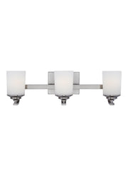 Generation Lighting - 4430703EN3-962 - Three Light Wall / Bath - Kemal - Brushed Nickel