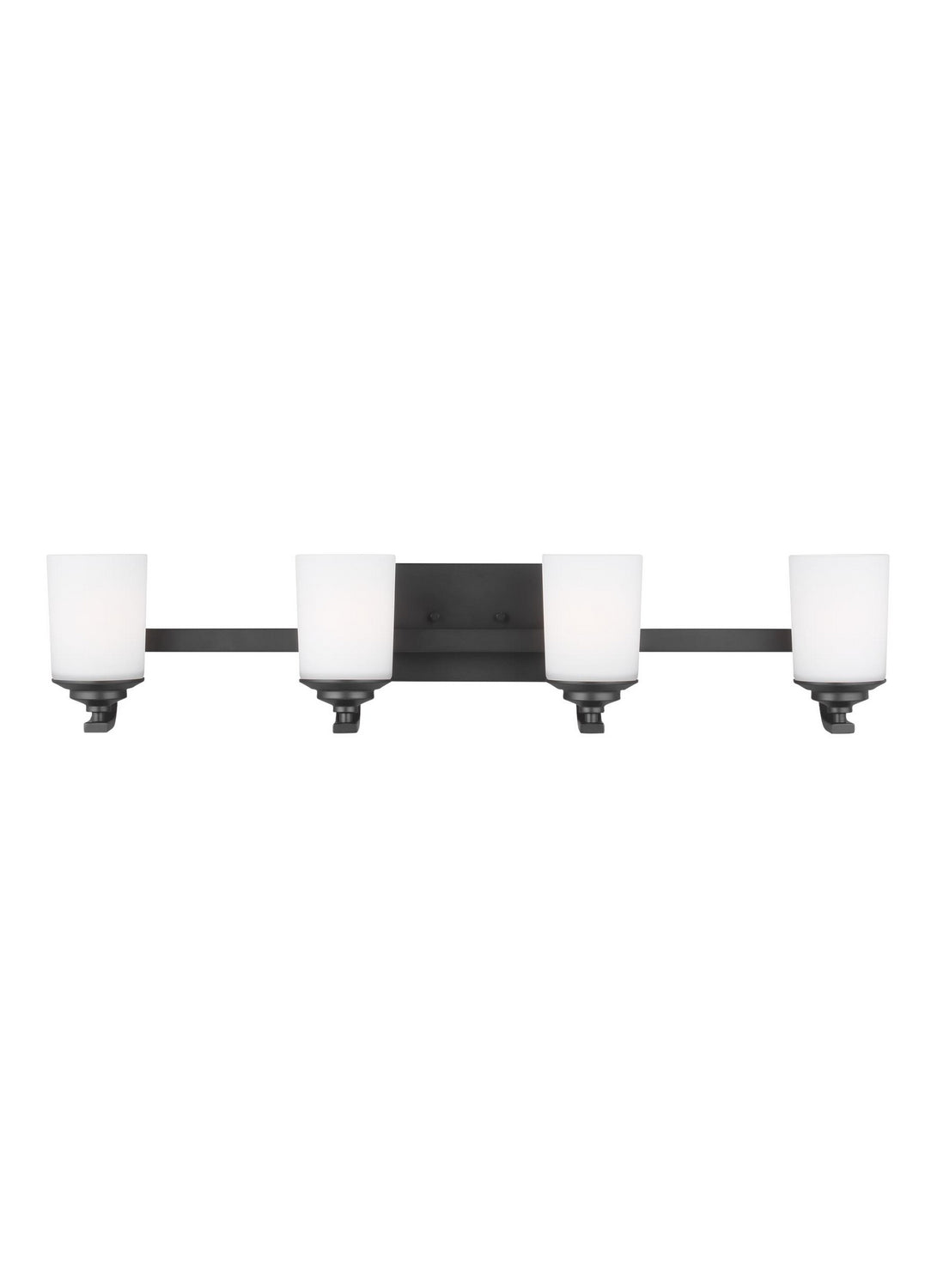 Generation Lighting - 4430704EN3-112 - Four Light Wall / Bath - Kemal - Midnight Black