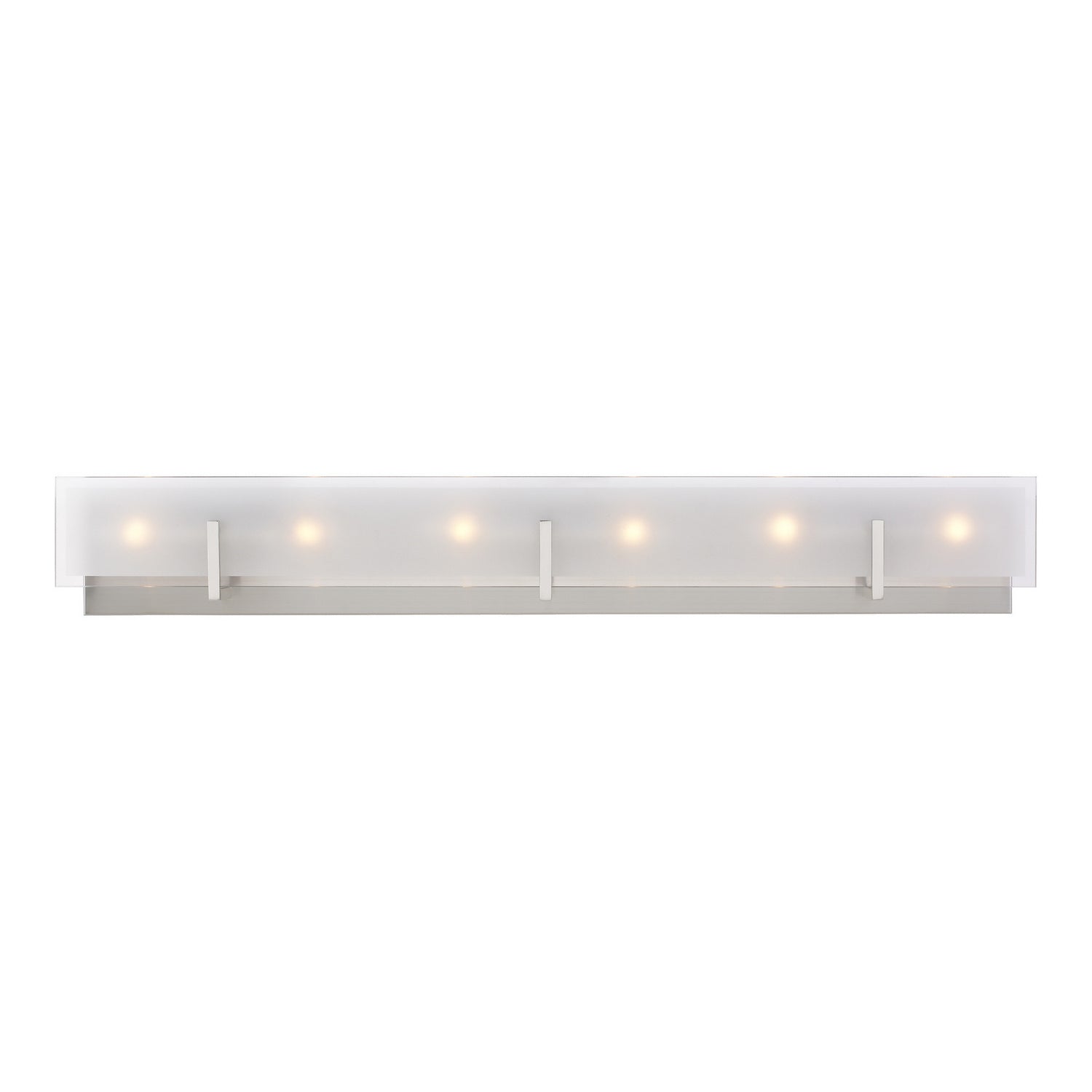 Visual Comfort Studio - 4430806-962 - Six Light Wall / Bath - Syll - Brushed Nickel
