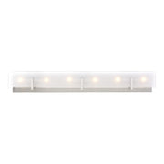Visual Comfort Studio - 4430806EN-962 - Six Light Wall / Bath - Syll - Brushed Nickel