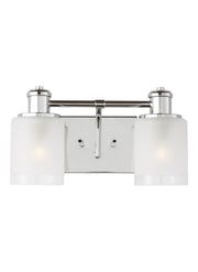 Generation Lighting - 4439802EN3-05 - Two Light Wall / Bath - Norwood - Chrome