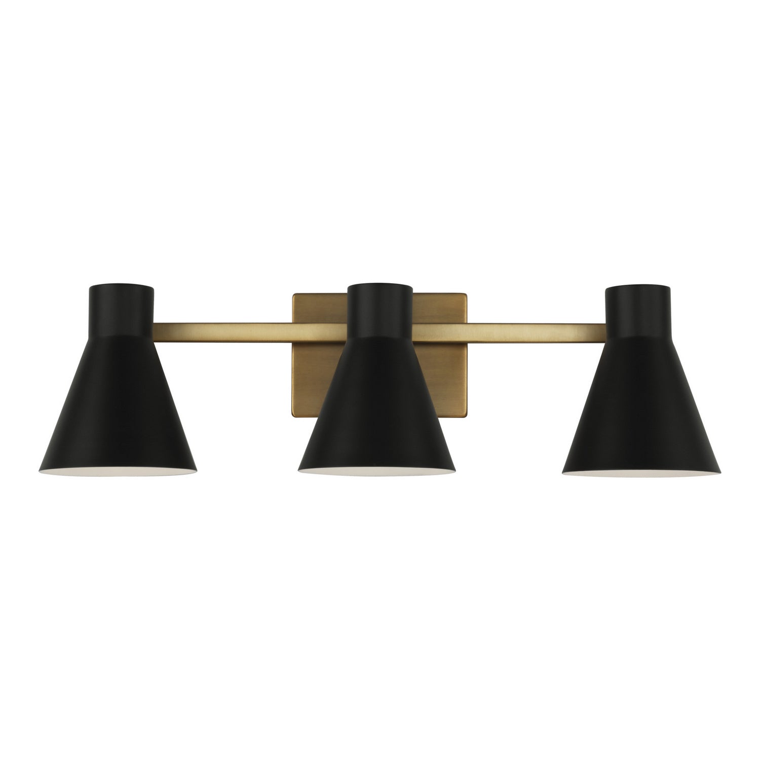 Generation Lighting - 4441303-848 - Three Light Wall / Bath - Towner - Satin Brass