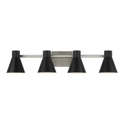 Generation Lighting - 4441304-962 - Four Light Wall / Bath - Towner - Brushed Nickel